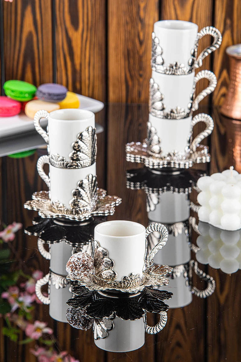 Damla Coffee Cups, Box of 6