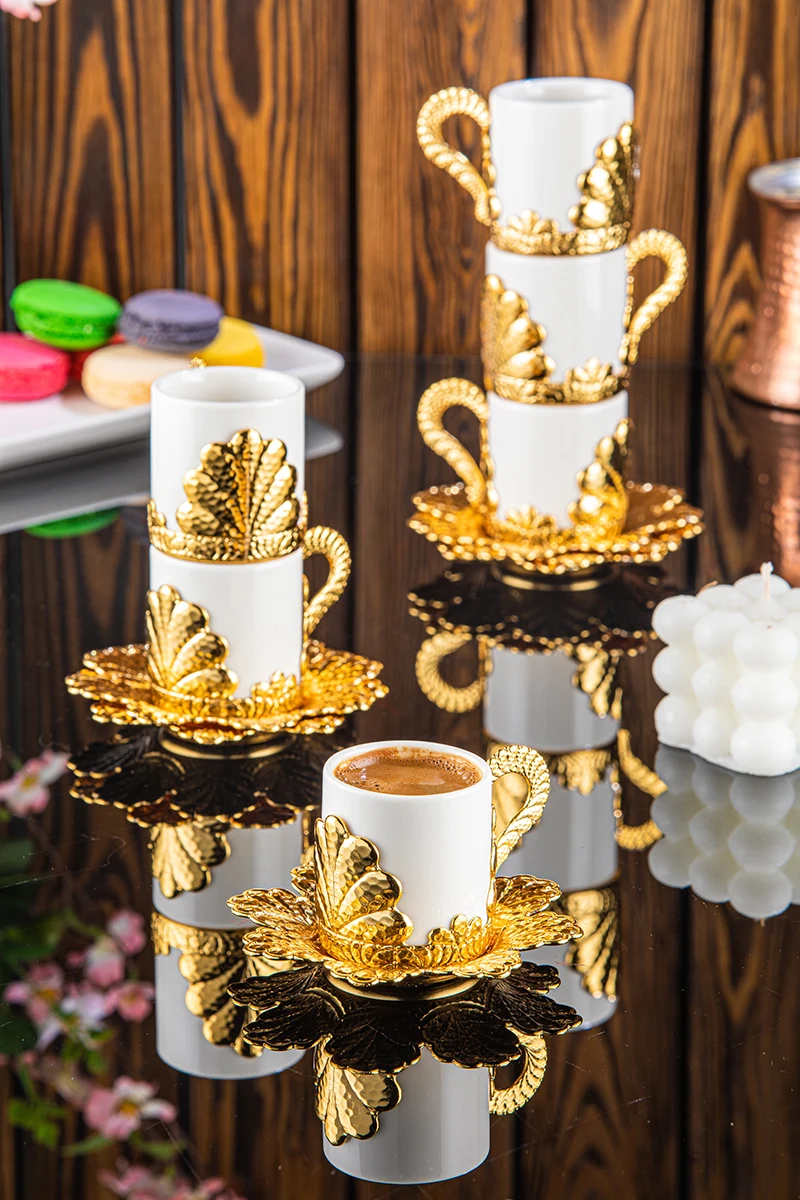 Damla Coffee Cups, Box of 6