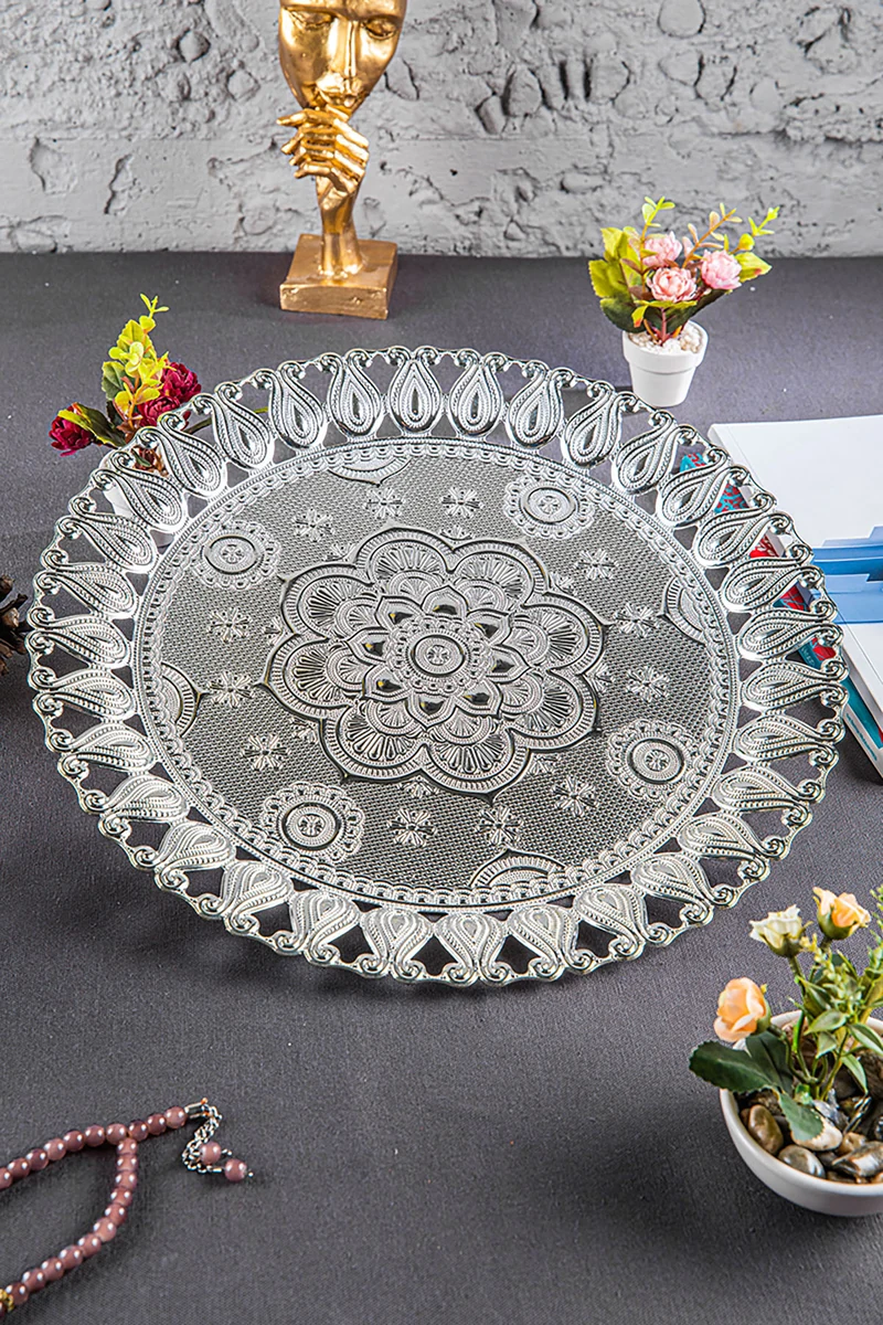 Ecem rundes Tablett (Ø 37 cm)