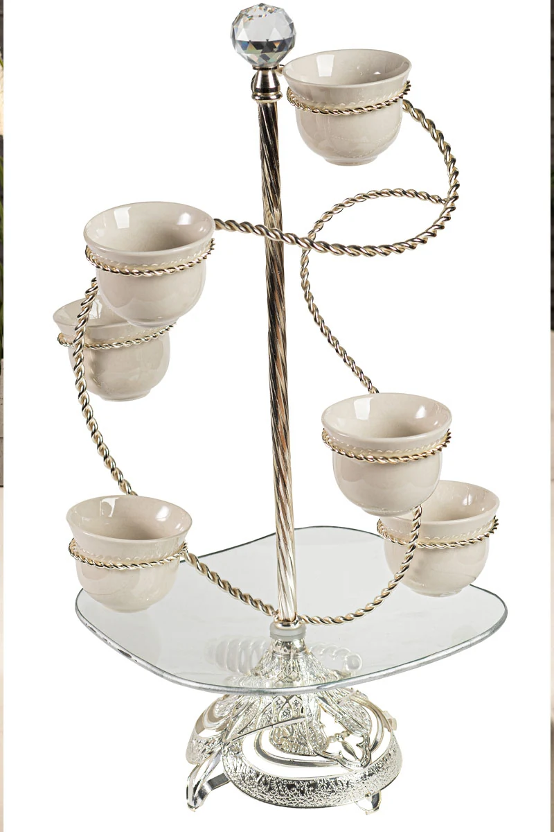 Juego de café mırra vertical con pedestal